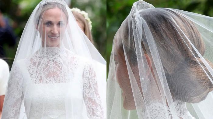 Harriet Sperling sparks 'Kate effect' buzz with stunning bridal photo reveal