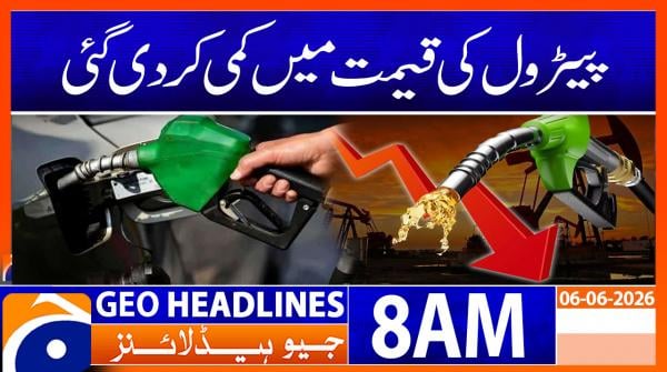 Geo News Headlines 8 AM | 6th June 2026