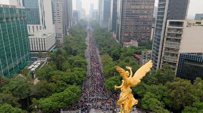 Mexico City chases world record for largest Mexican wave ahead of World Cup