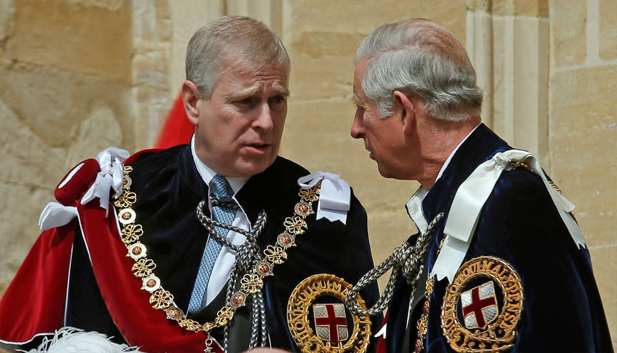 Queen's letter details Charles and Andrew's excitement over new born