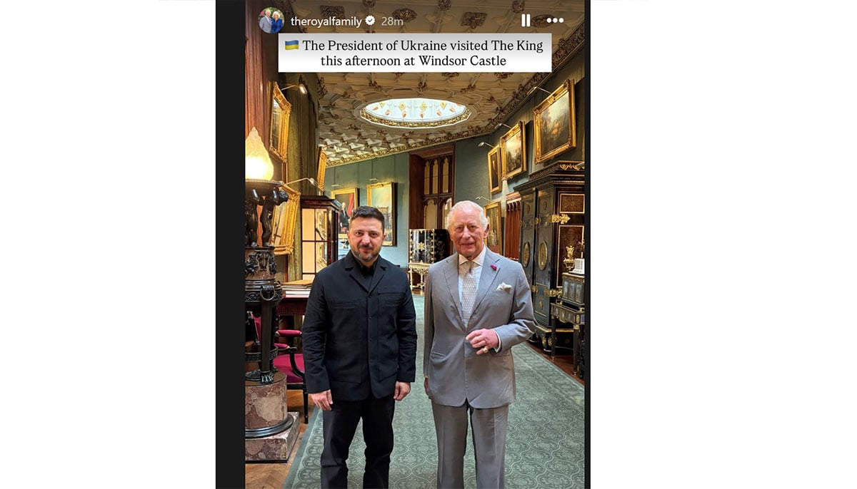 King Charles hosts surprise meeting with President Zelensky amid urgent peace push