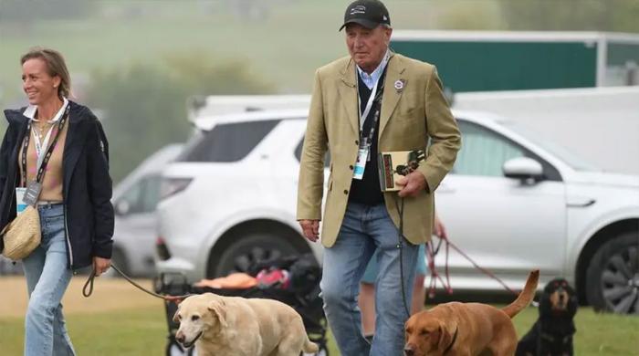 Princess Anne's ex-husband attends son's wedding alongside rumoured girlfriend