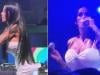 Crowd boos as Katie Price asks if she should stay with Lee Andrews