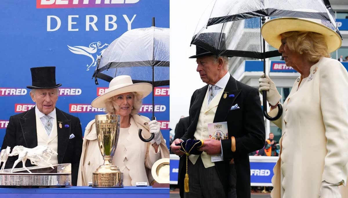 King Charles, Queen Camilla shocked by unexpected fight at Derby