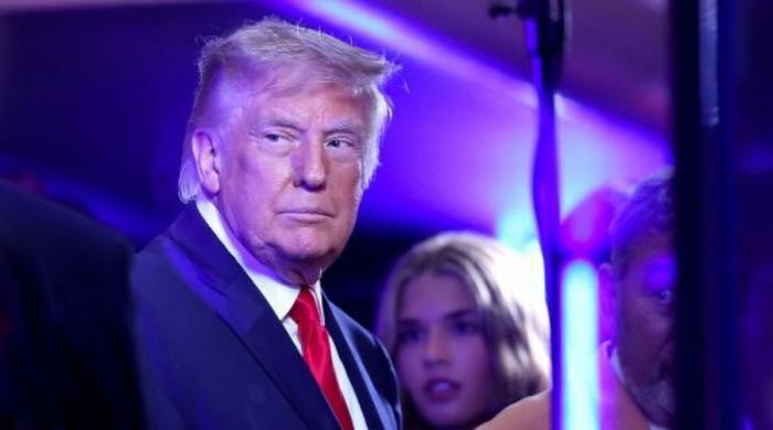 Trump becomes first incumbent US president to appear at NBA Finals