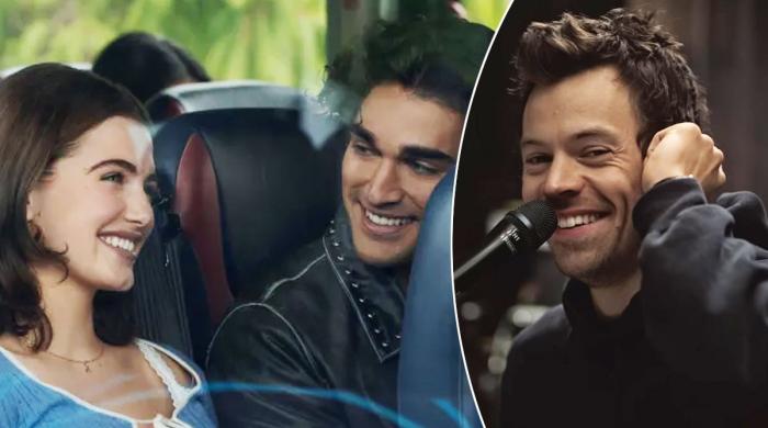 Ella Bright, Belmont Cameli react to Harry Styles 'Off-Campus' reference
