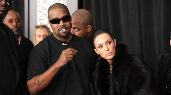 Bianca Censori appears in Kanye West's latest bold creative drop