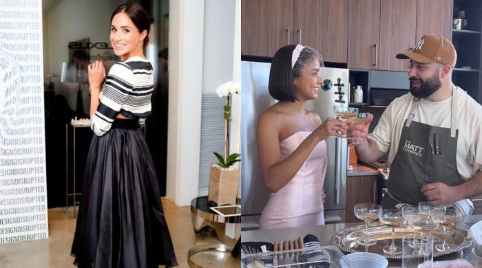 Meghan Markle serves up summer hosting tips with Olivia McDowell