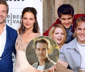 'Dawson's Creek' Katie Holmes, Joshua Jackson honour James Van Der Beek