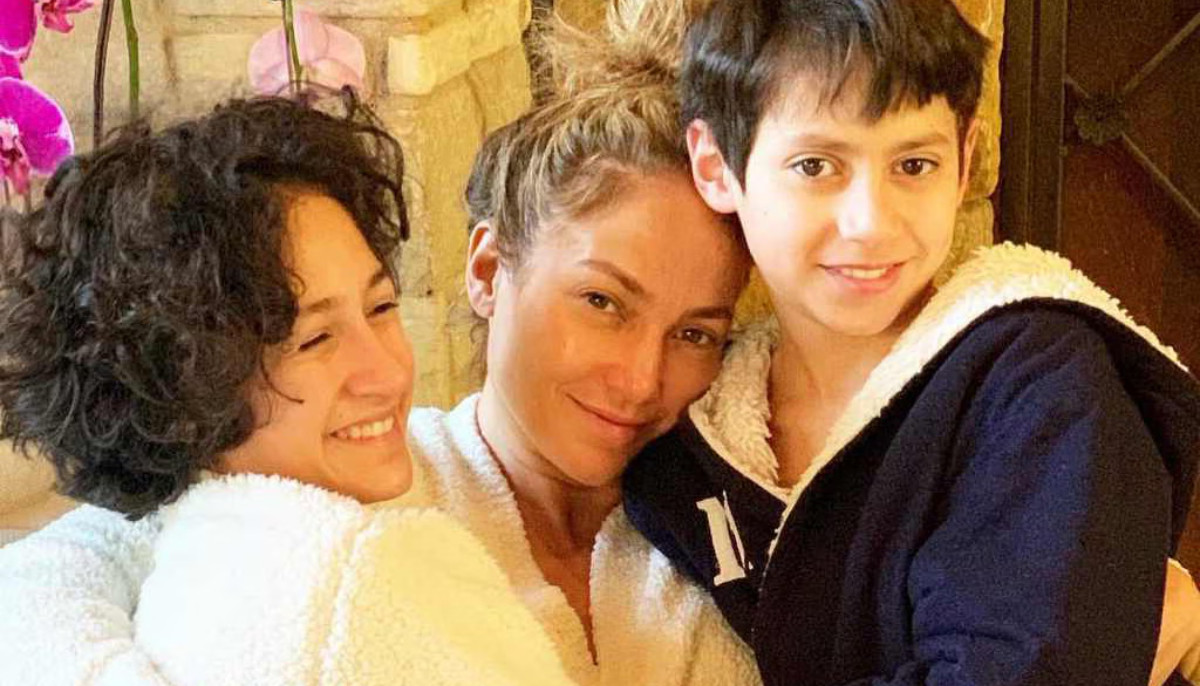 Jennifer Lopez wells up with tears of joy at son Max's graduation