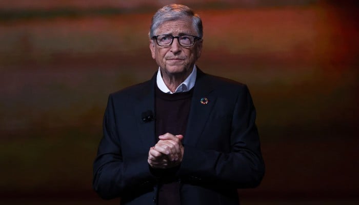 Bill Gates makes opening remarks during the annual Gates Foundations Goalkeepers Summit in Manhattan, New York City, US, September 22, 2025. — Reuters