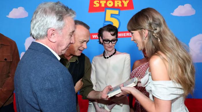 Taylor Swift sparks debate with 'Toy Story' stunt 