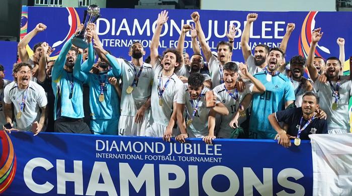 Pakistan defeat Afghanistan 2-0 to win Diamond Jubilee football title