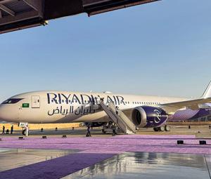 Saudi-backed Riyadh Air lands maiden flight as Iran conflict rages