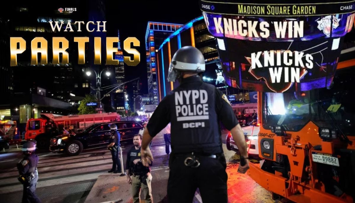 NYPD makes multiple arrest outside MSG as raucous returns during Knicks Game 4