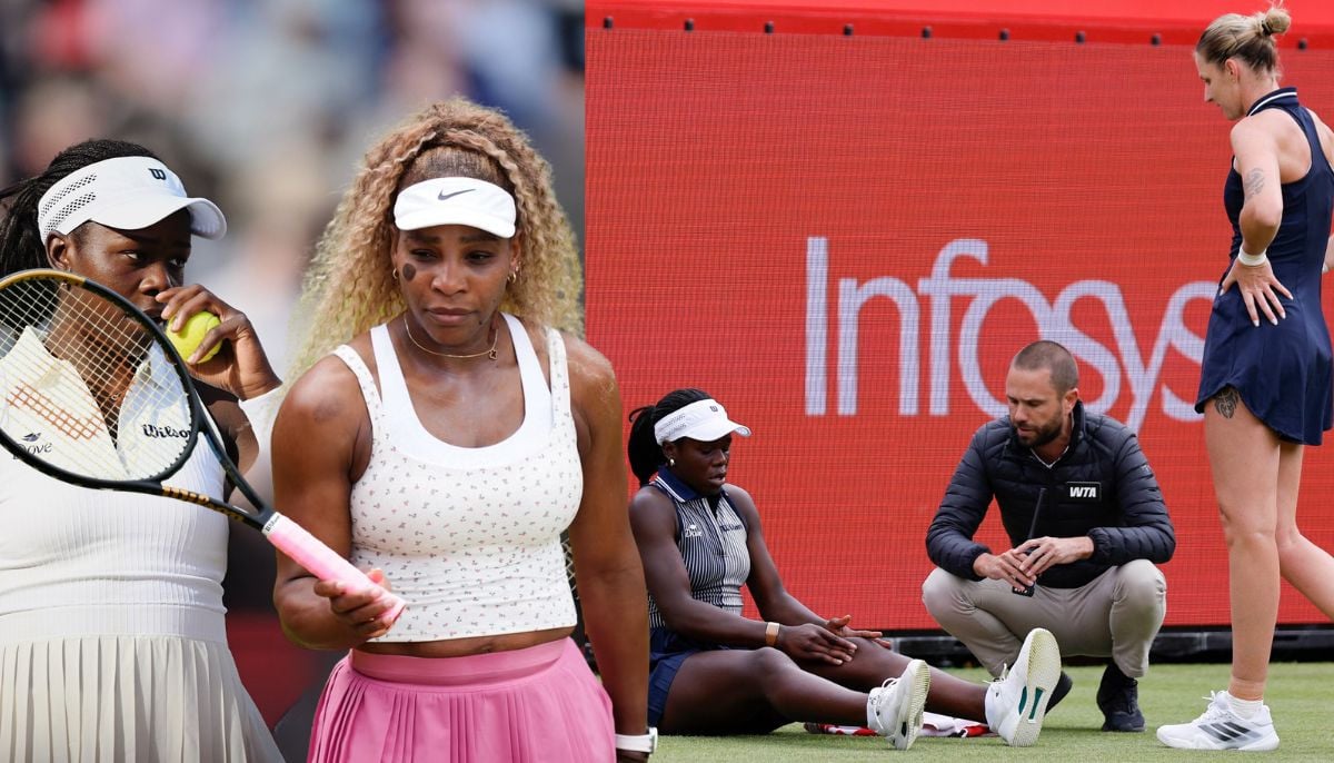 Serena Williams' doubles campaign ends at Queen's after injury heartache: Here's why