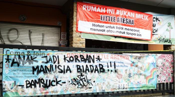 Outcry in Indonesia after police find toddlers tied up at daycare centre