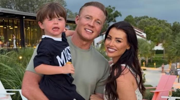 Jess Wright's son Presley escapes serious injury in terrifying Bouncy Castle incident