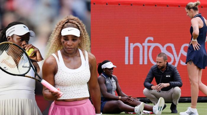 Serena Williams' doubles campaign ends at Queen's after injury heartache: Here's why