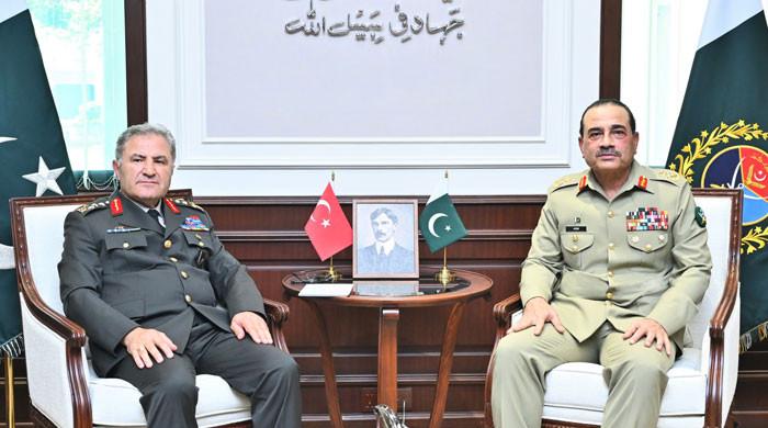 Field Marshal Munir, Turkish military commander discuss regional security dynamics