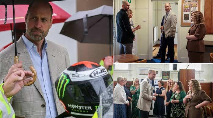 Prince William unveils Norfolk blood bikes fleet