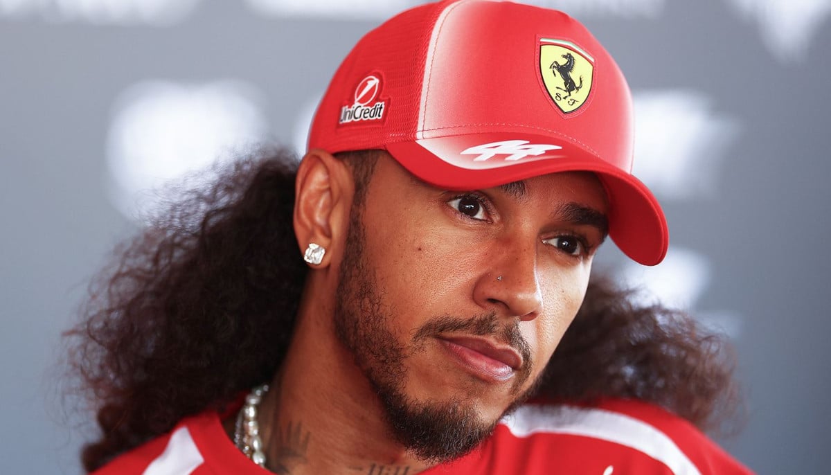 Lewis Hamilton sports new hairdo before Formula 1 Barcelona Grand Prix