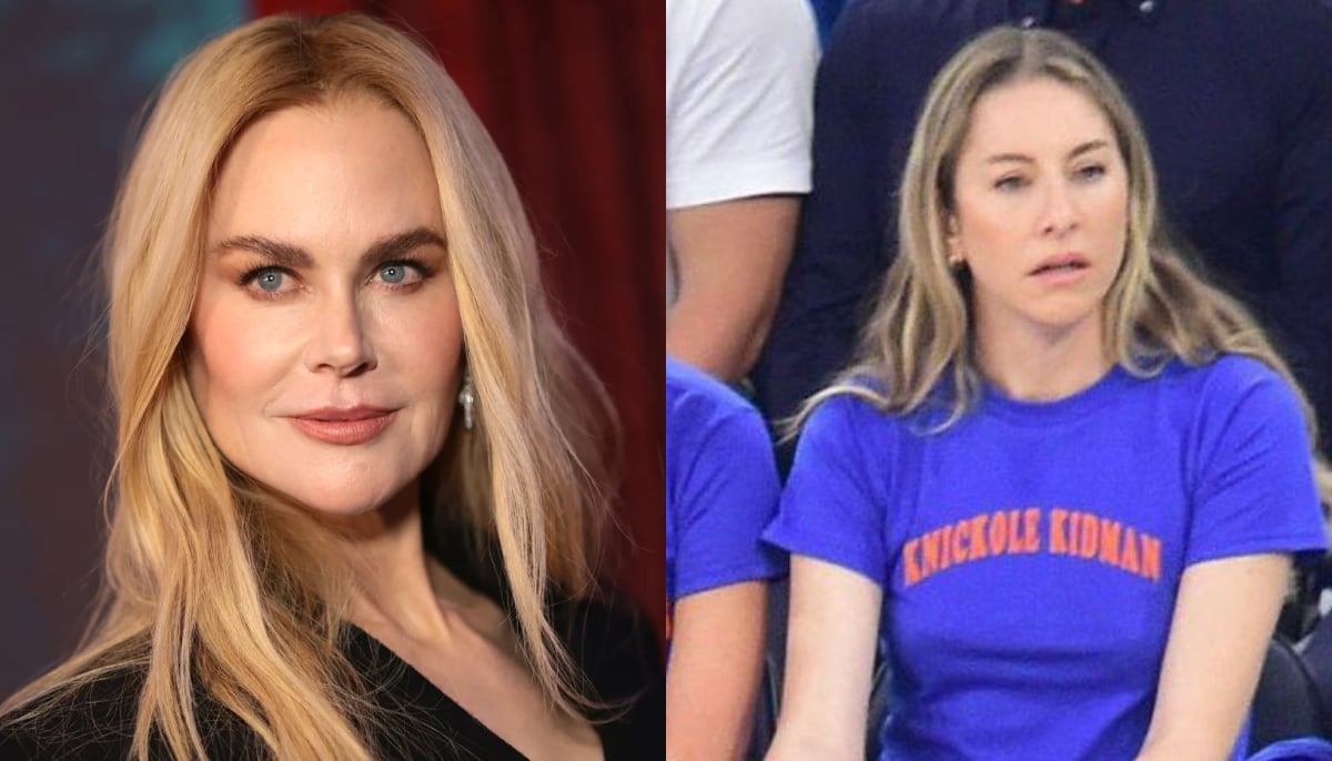 Nicole Kidman reacts to funny T-shirt with ‘Knickers version of her name