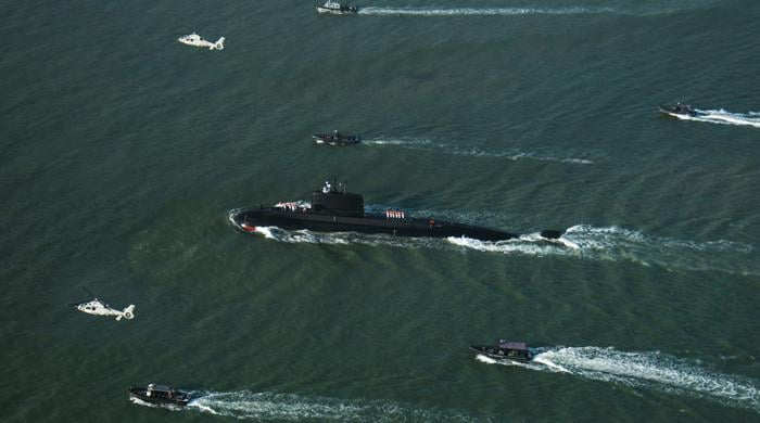 Pakistan Navy's first Hangor-class submarine arrives in Karachi