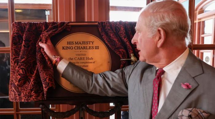 King Charles praises 'public living room' concept during visit to support centre