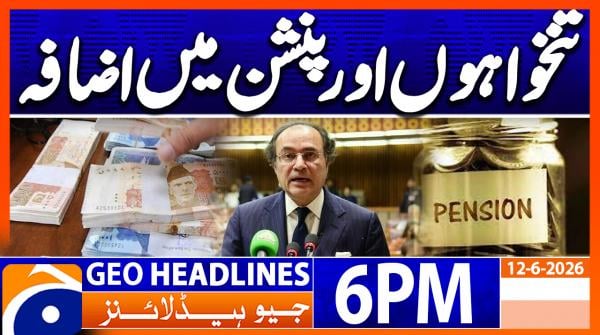 Geo Headlines 6 PM | 12th June 2026