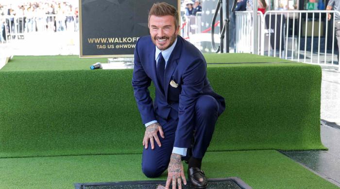 Hollywood Walk of Fame honour makes David Beckham cry