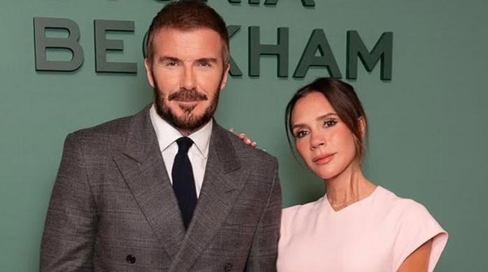 Victoria Beckham beams with pride as David earns Walk of Fame star