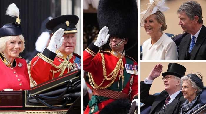 Royals put united front for King Charles at Trooping the Colour 2026: Watch