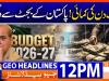 Geo News Headlines 12 PM | 13th June 2026