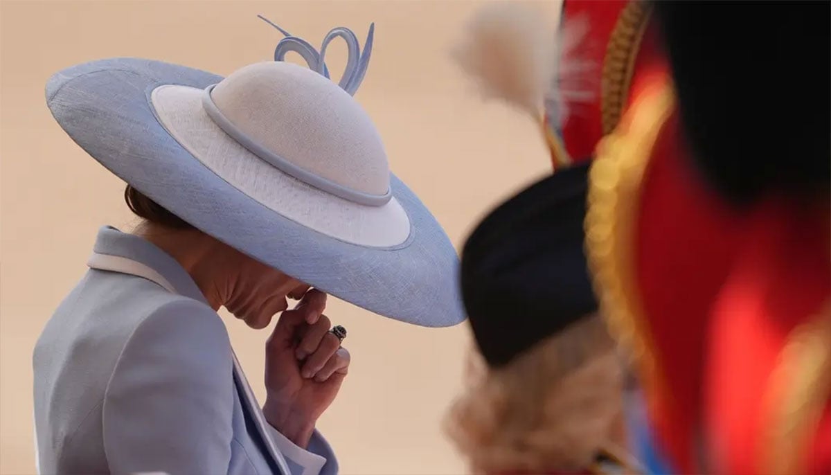 Princess Kate and Prince George share sneezing laugh on Palace balcony