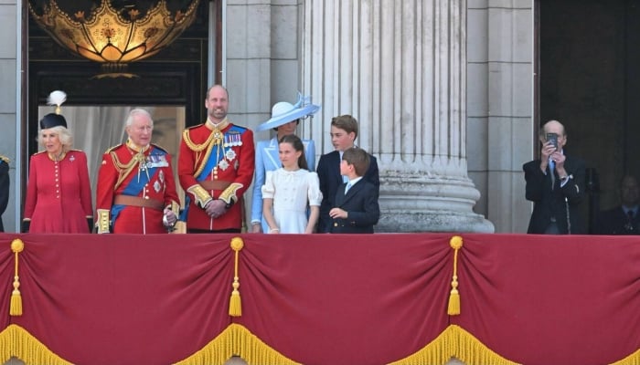 Duke of Kent captures flypast from Palace balcony: Hes the cutest