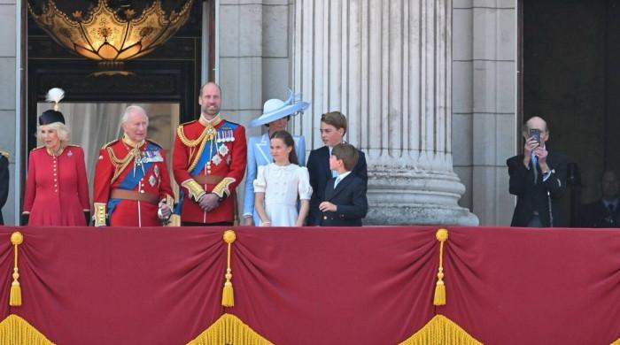 Duke of Kent captures flypast from Palace balcony: 'He's the cutest' 