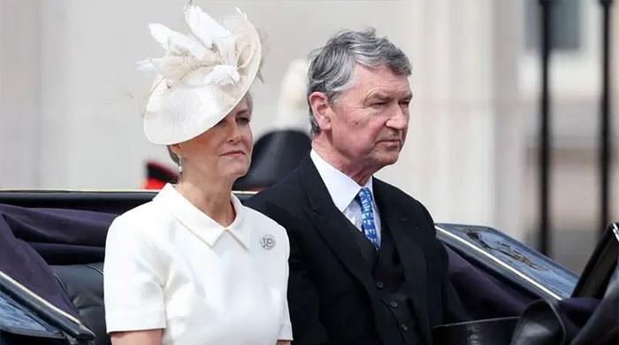 Duchess Sophie steps into royal babysitter mode in off-white belted dress