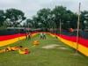 Bangladesh farmer unfurls vast Germany banner to show World Cup support