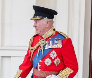 Buckingham Palace lifts the curtain on King's birthday parade with rare pictures