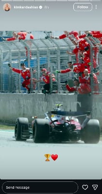 Kim Kardashian throws celebration for Lewis Hamilton 1st Formula 1 win