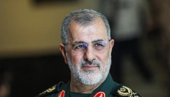 Then-Revolutionary Guards chief Mohammad Pakpour. — Yemen News Agency
