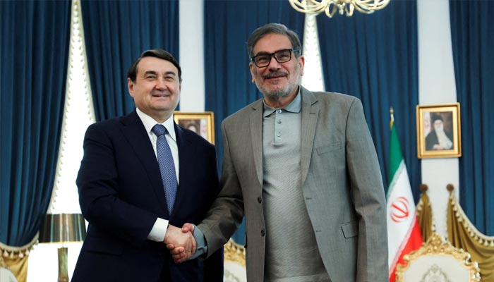 Adviser Ali Shamkhani (right). — Reuters