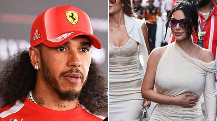Kim Kardashian throws celebration for Lewis Hamilton 1st Formula 1 win
