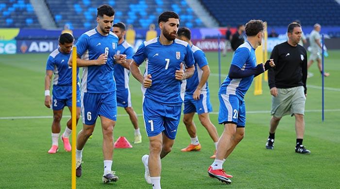 Iran team arrives in US for Fifa World Cup opener
