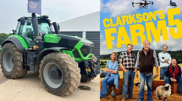Who won bidding war for Clarkson's viral 'Lambo' tractor on 'Clarkson's Farm 5'?