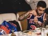 Zayn Malik watches Knicks clinch NBA finals from private jet