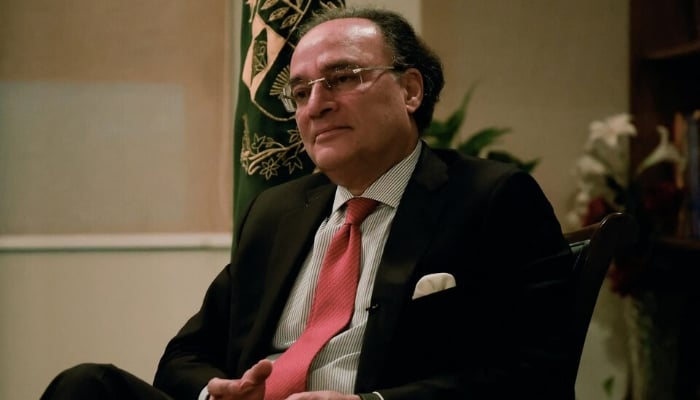 Finance Minister Muhammad Aurangzeb, during a Reuters interview in Islamabad, June 15, 2026. — Reuters