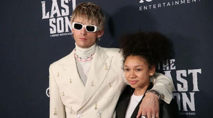 MGK praises mother of his teen daughter Casie: 'I love you to death'