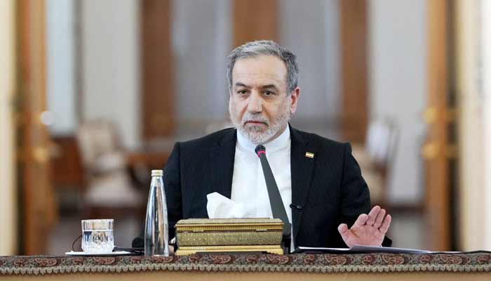 Iranian Foreign Minister Abbas Araghchi speaks during a meeting with foreign ambassadors, in Tehran, Iran, June 16, 2026.— Reuters